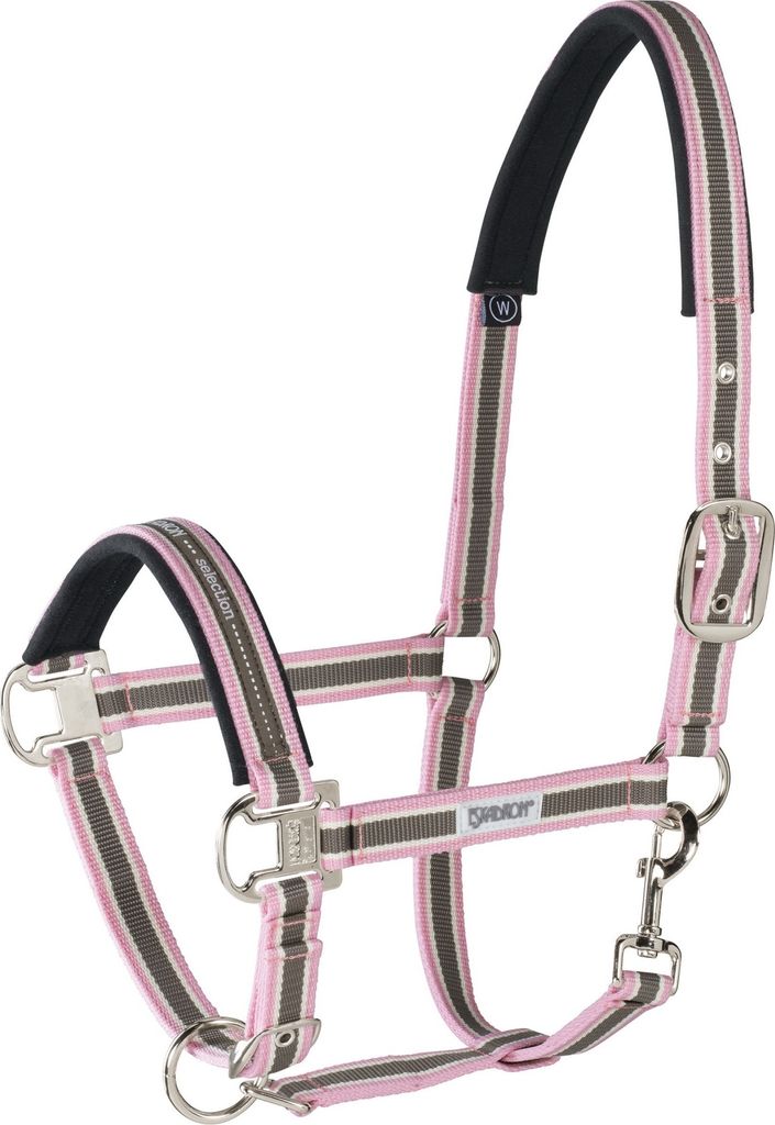 Eskadron Halfter Dornschnalle Basics Alom-Creme-Powderrose XWB