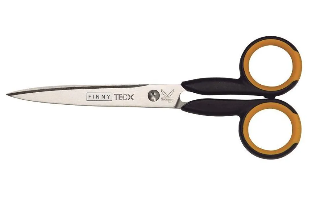 Ciseaux de précision professionnels Kretzer Finny Tec X à lames microdentées