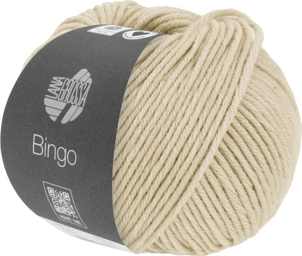 Lana Grossa - Bingo Melange 1027 beige meliert Produktbild 