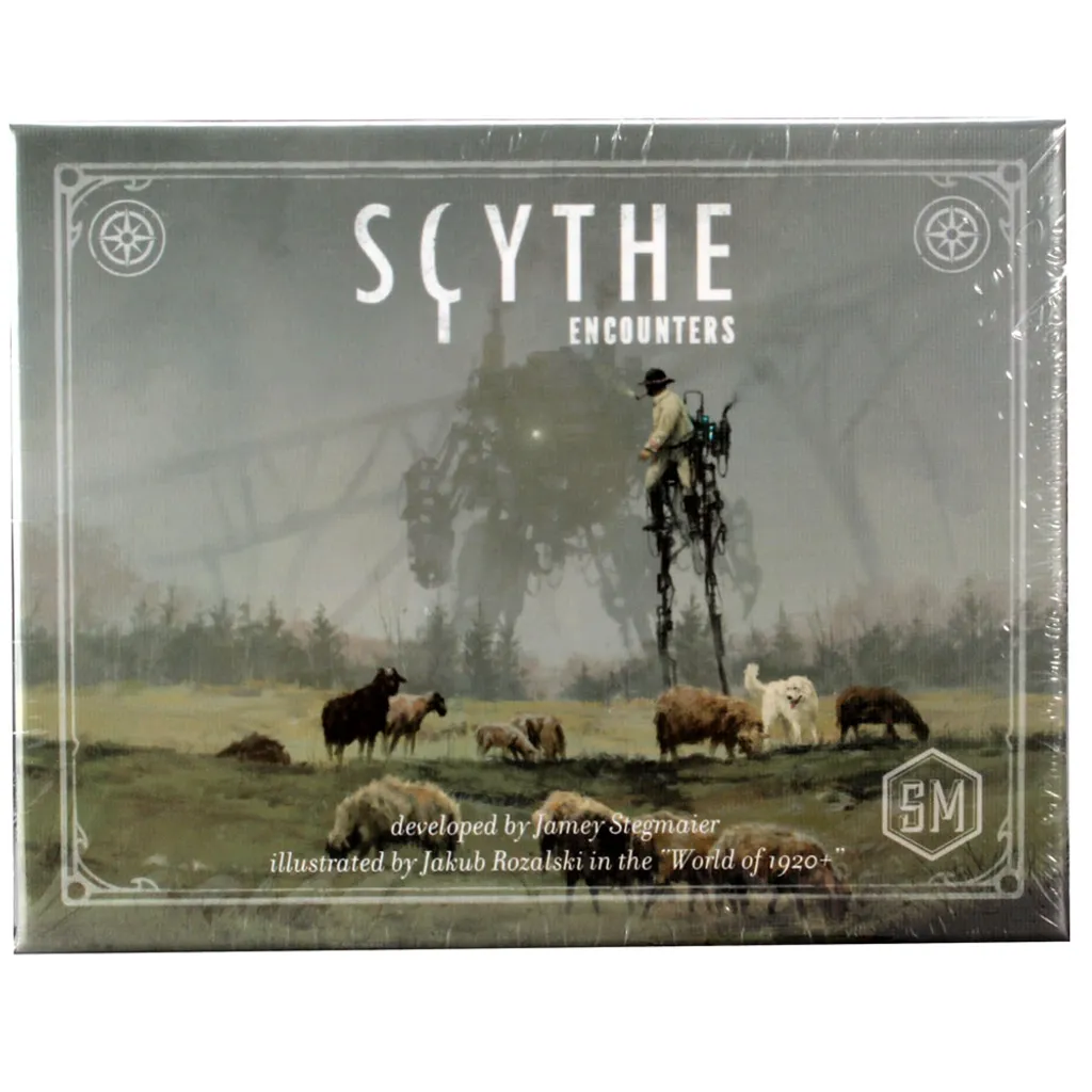 Scythe Rencontres 32 Nouvelles Cartes Illustrées pour Jeu de Stratégie