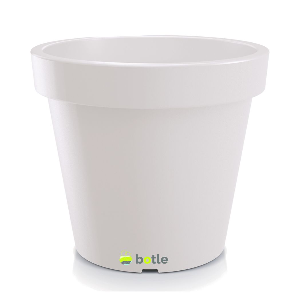 Blumentopf Übertopf Blumenkübel 58 cm x 52,2 cm Weiß Produktbild 