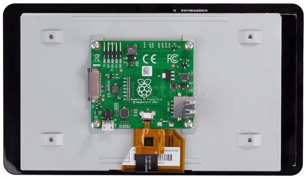 Écran Raspberry Pi 7 pouces pour domotique et tableau de bord interactif