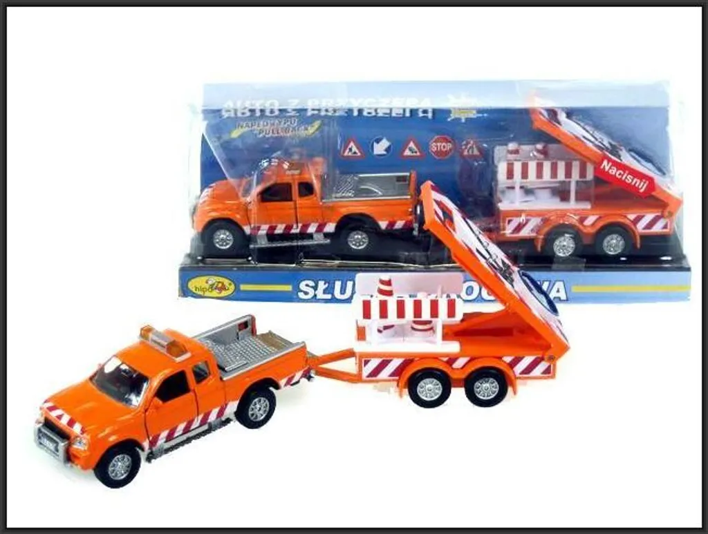 Plot de chantier orange 28cm HKG Auto HY0007 pour travaux et parking