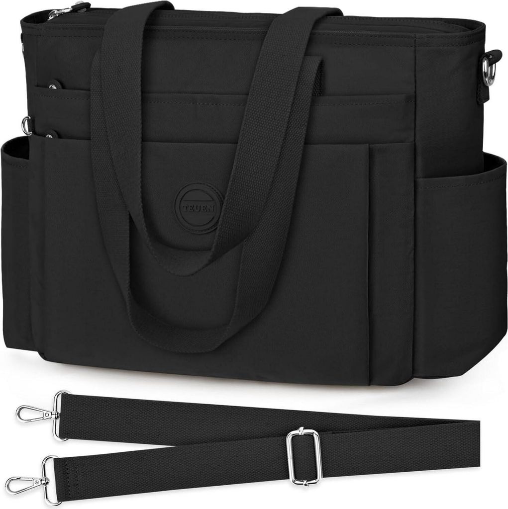 TEUX Sac à main Femme Grand Nylon Tote Bag Sac à Image du produit 