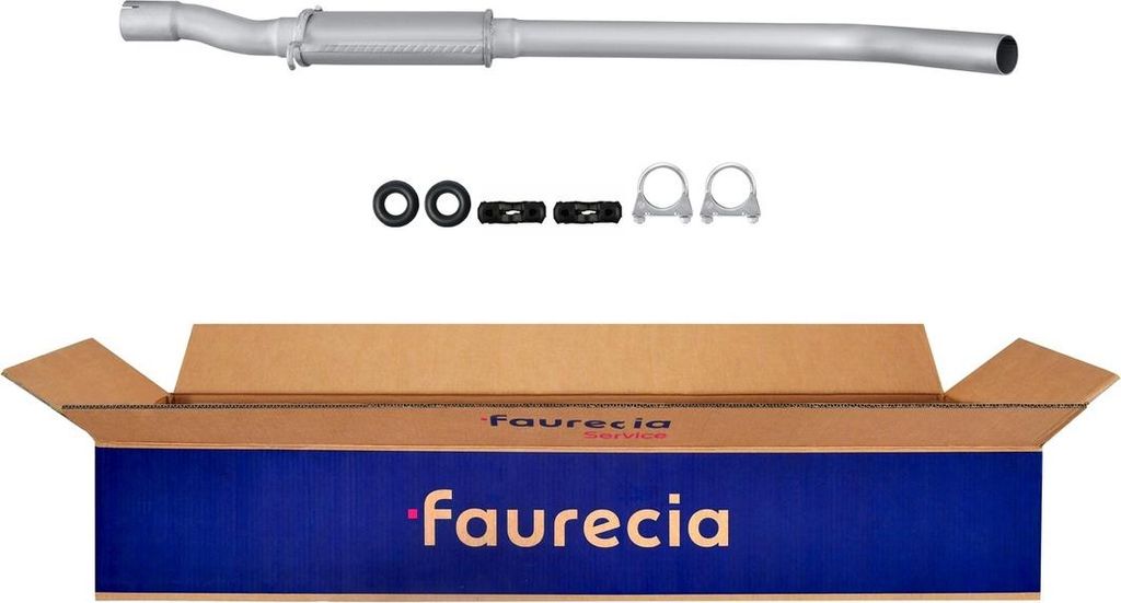 Mittelschalldämpfer FAURECIA IAM-Expertise für u.a. RENAULT MEGANE