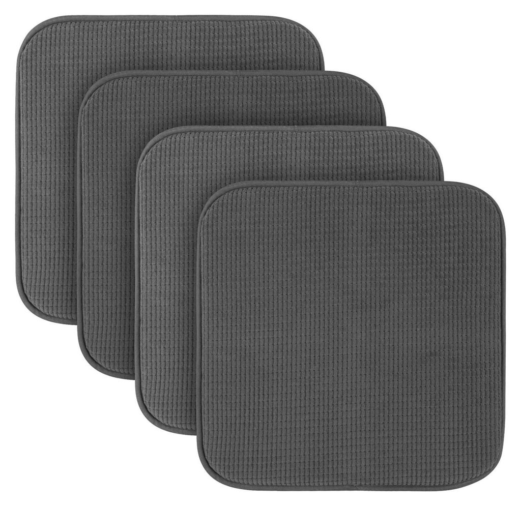 Cojines para sillas, estructura antracita, pack de 4 Imagen del producto 