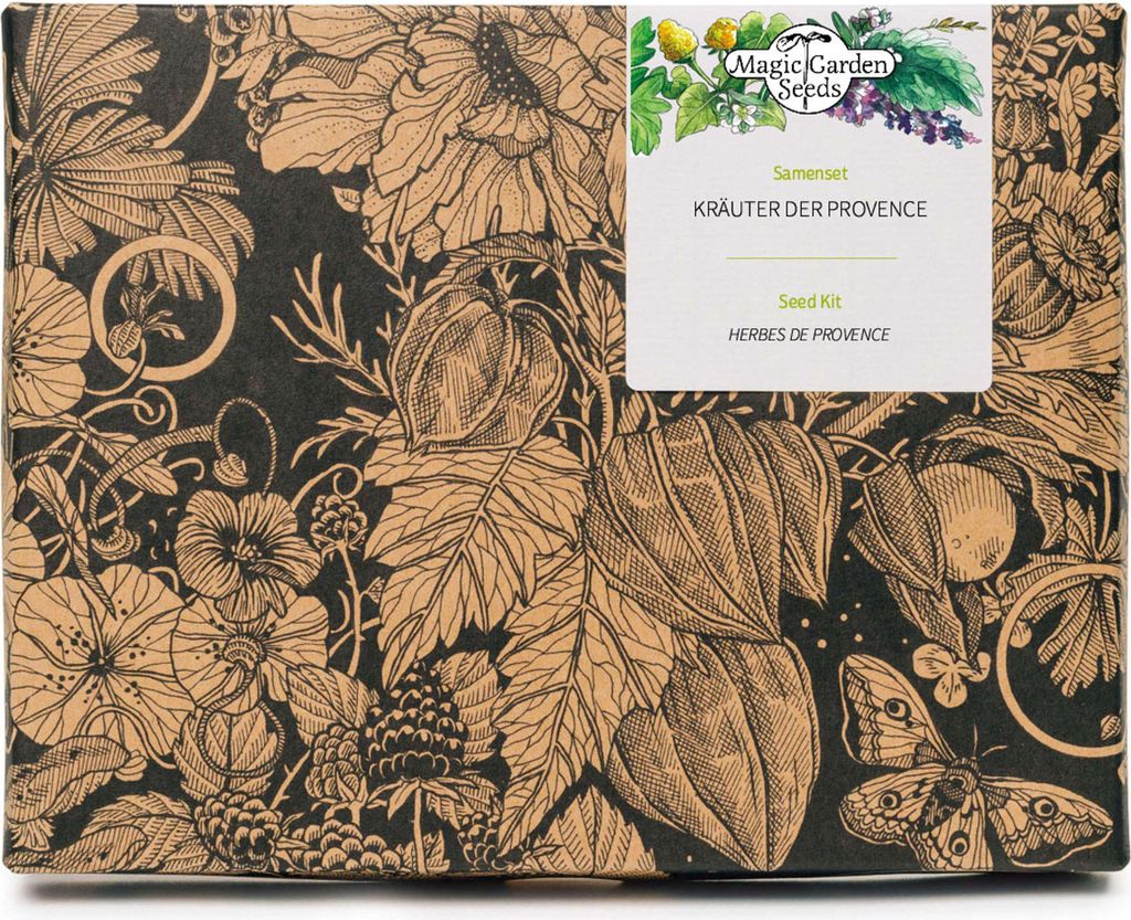 Kräuter der Provence - Samen-Geschenkset mit 7 Küchenkräutern der klassischen Gewürzmischung