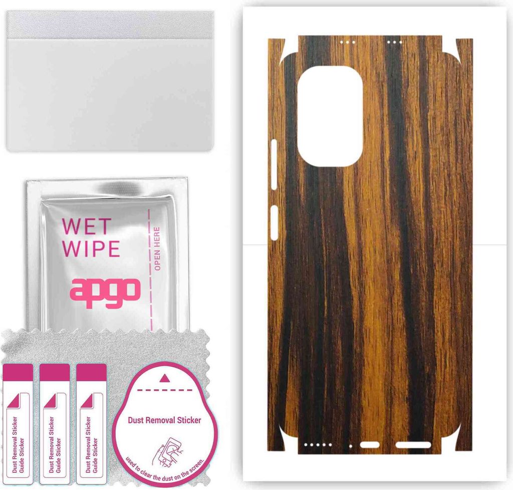 apgo Rückseite + Seiten Schutzfolie, Skin, kompatibel mit Xiaomi Mi 11X Pro, Hinten Displayschutzfolie aus Vinylfolie, kratzfest, einfache Montage...