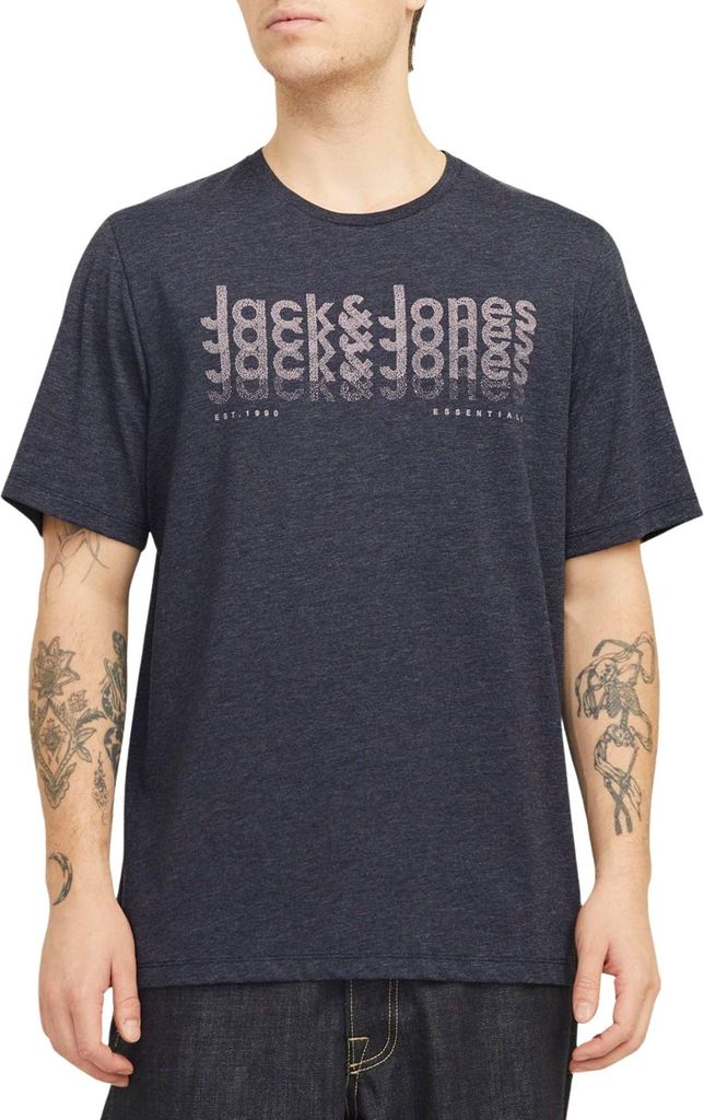 Jack & Jones Tex SS Crew Shirt Herren