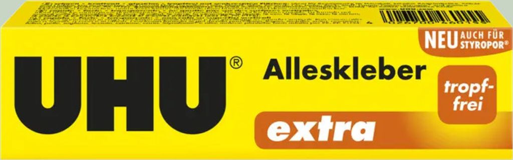 UHU UH46015, Gel, RoHS, REACH, CE, 43 g, Závěsný obal, 1 Obrázek produktu 