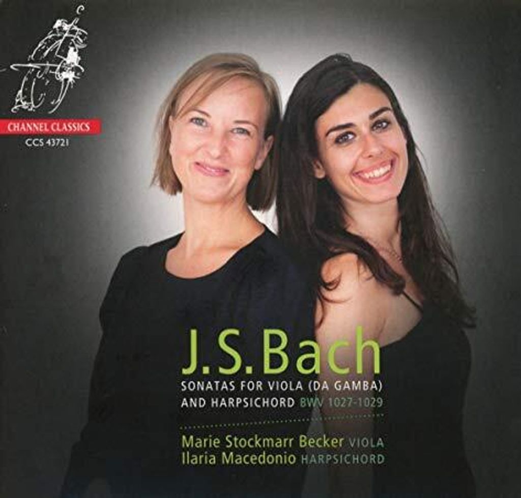 Marie Stockmarr Becker - JS Bach -Sonaten für Viola und CD