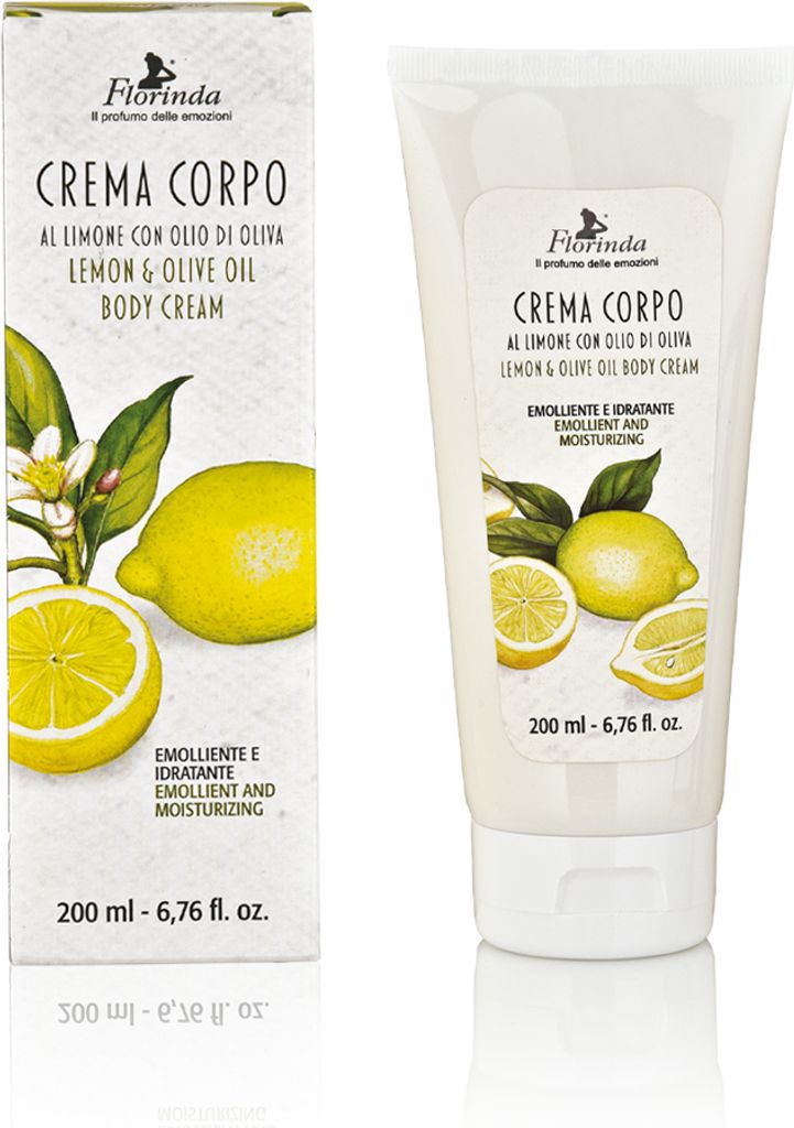Florinda Körpercreme Limone 200ml Produktbild 