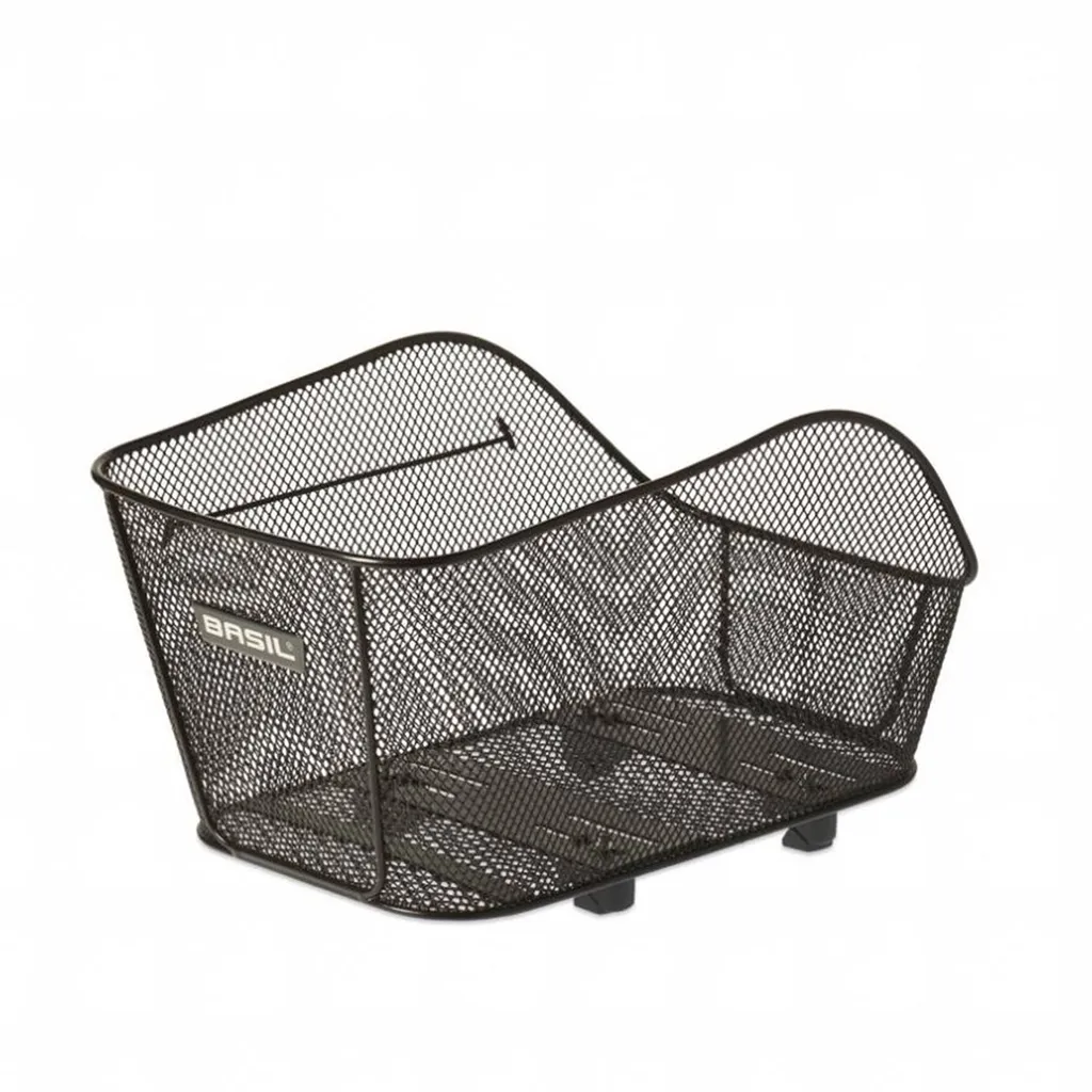 Cesto Bici Basil Icon M Posteriore | Spesa e Tempo Libero | Nero 26L