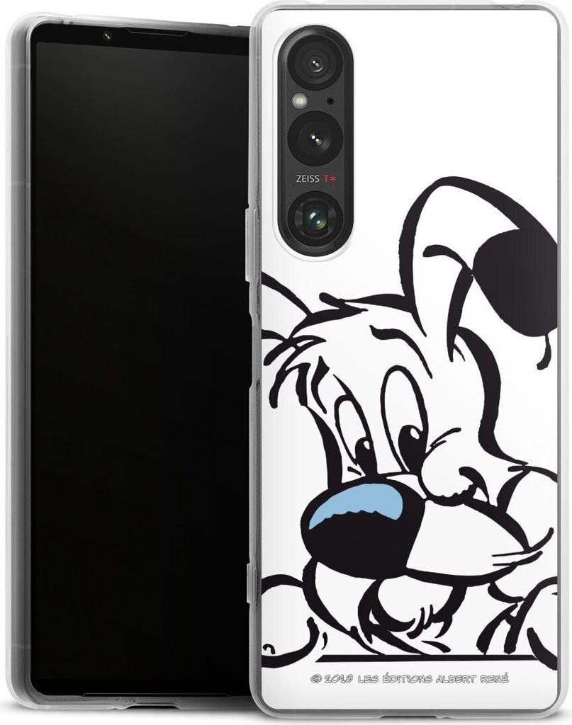 DeinDesign Handyhülle für Sony Xperia 1 V Silikon Hülle Case Smartphone Schutzhülle Comic Idefix Offizielles Lizenzprodukt