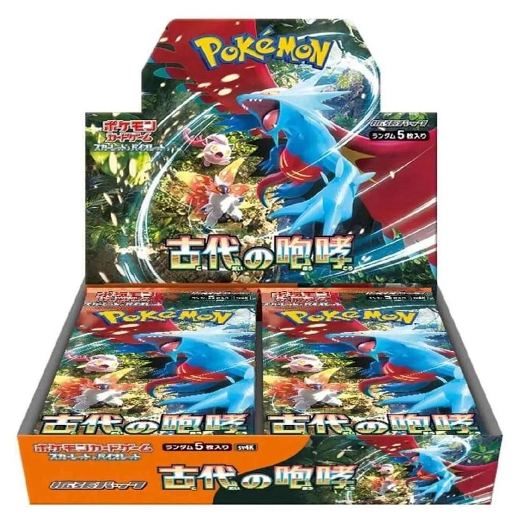 Pokémon Ancient Roar Booster Display SV4K Koreanisch Produktbild 