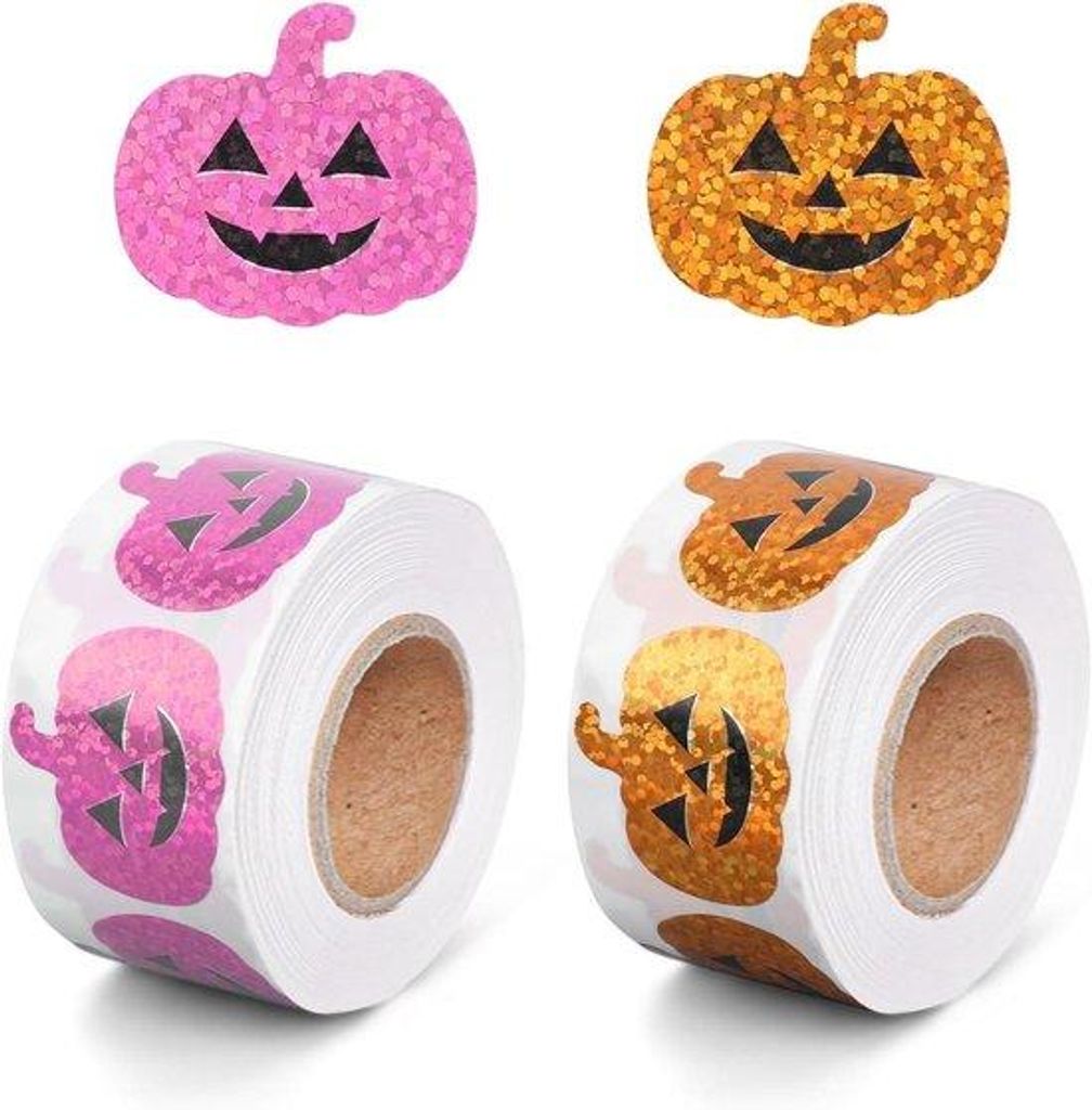 1000 Glitter Sticker rosa orange wasserdicht selbstklebend