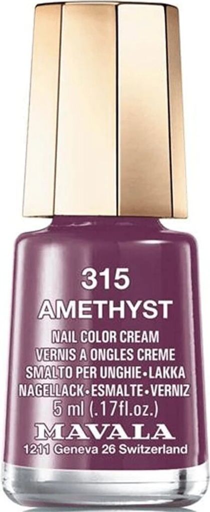 Mavala Mini Color, 5 ml, Violett, Amethyst, Färbung, Sahne, Produktbild 