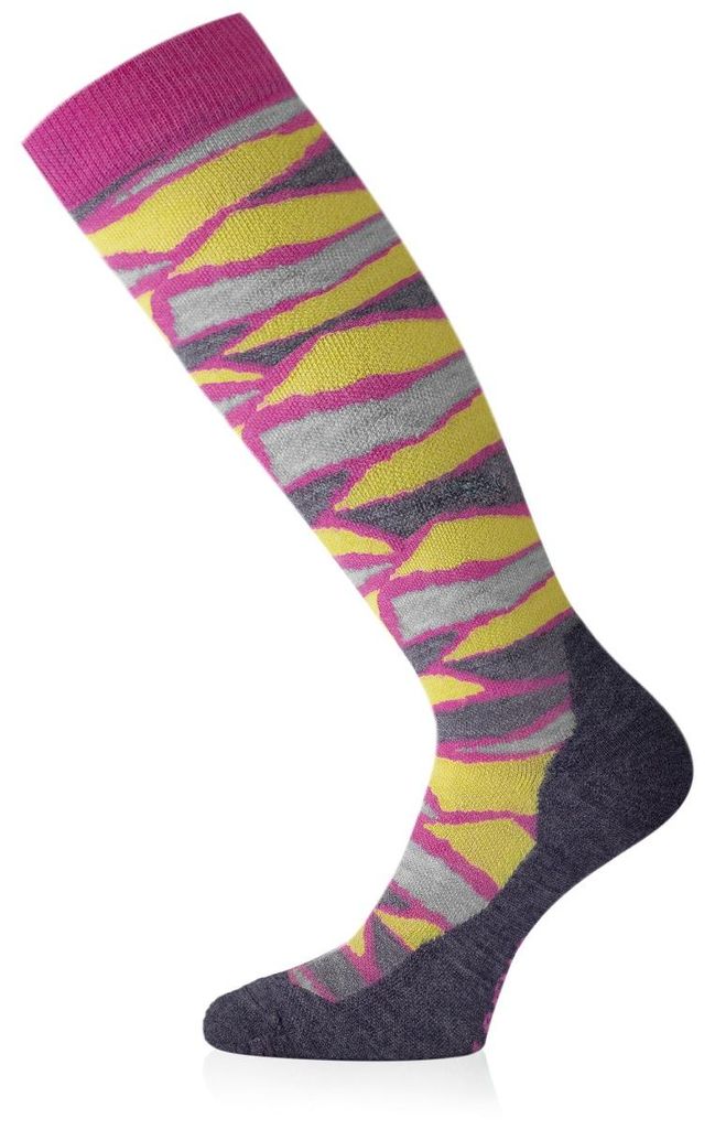 Lasting Merino-Skisocken SLJ blau