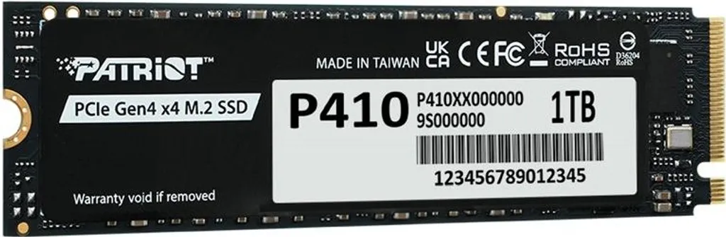 Boostez votre PC lent avec le SSD Patriot P410 1 To NVMe PCIe 4.0