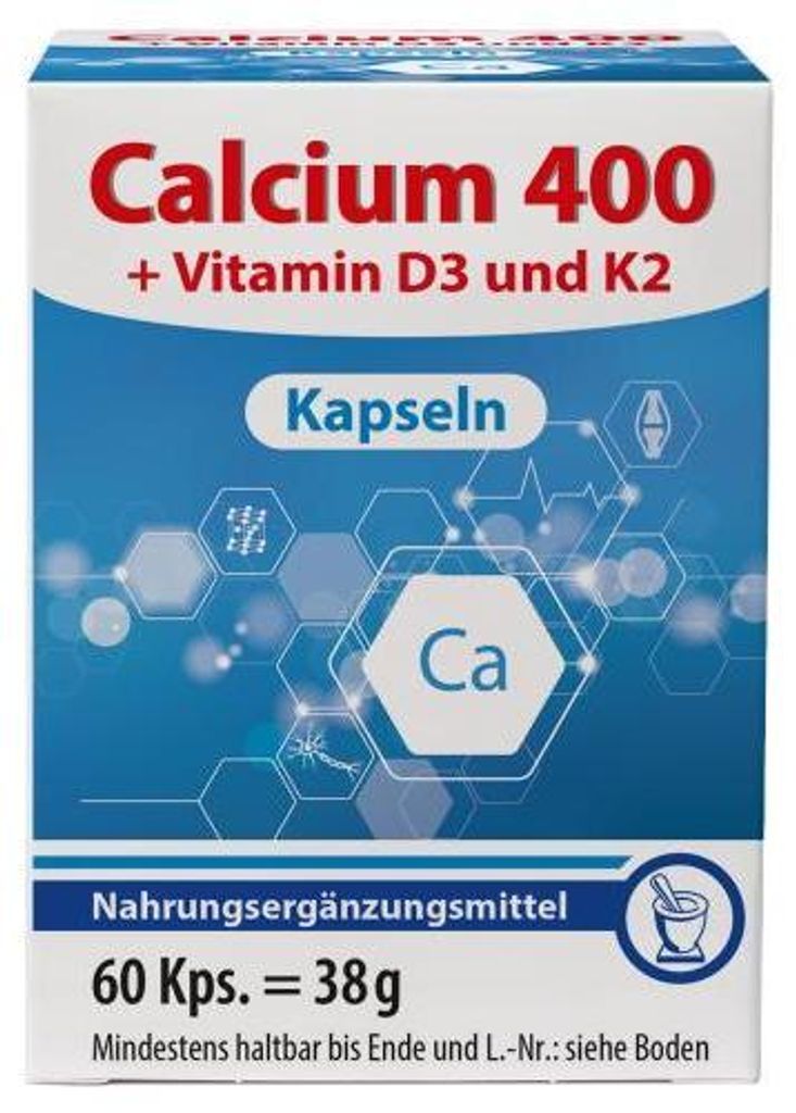 CANEA Pharma Calcium 400 gélules, 60 gélules Image du produit 