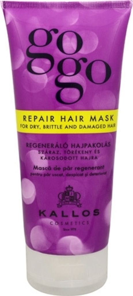 Kallos Gogo Repair Hair Mask 200 ml Obrázek produktu 