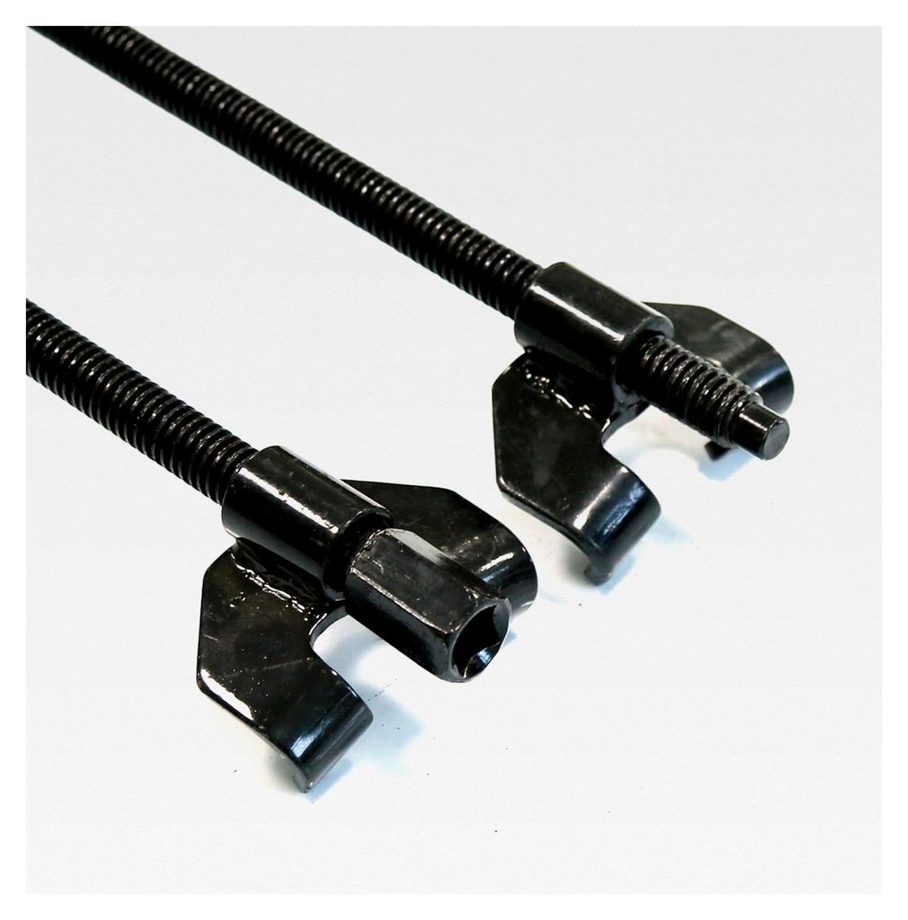 2-teiliges Federspanner Set für Stoßdämpfer Tuning Tieferlegung Werkzeug Universal 380mm