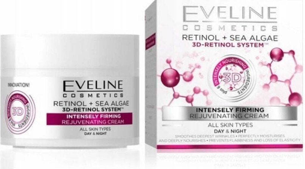 EVELINE 3D-Retinol System verjüngende Tages-/Nachtcreme für Produktbild 