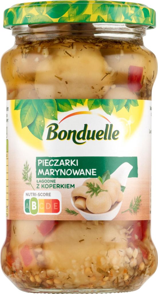 Bonduelle Pieczarki marynowane łagodne 314 ml Zdjęcie produktu 