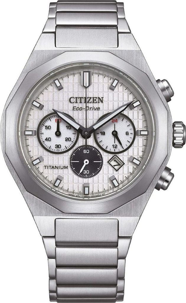 Herrenuhr Citizen SUPER TITANIUM Silberfarben