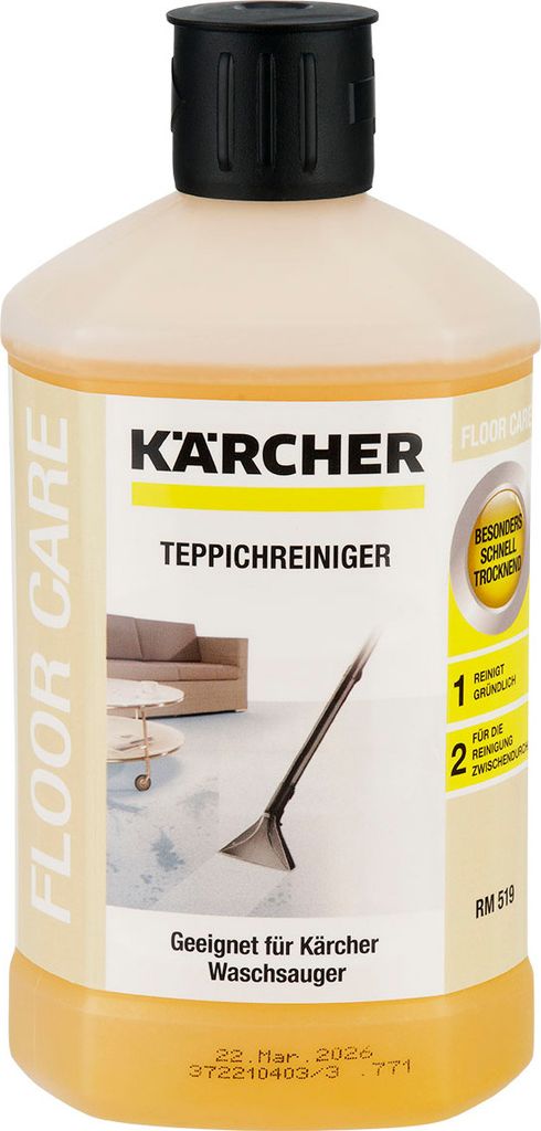 Tekutý čistič koberců Kärcher RM519 1l, 6.295-771 Obrázek produktu 8