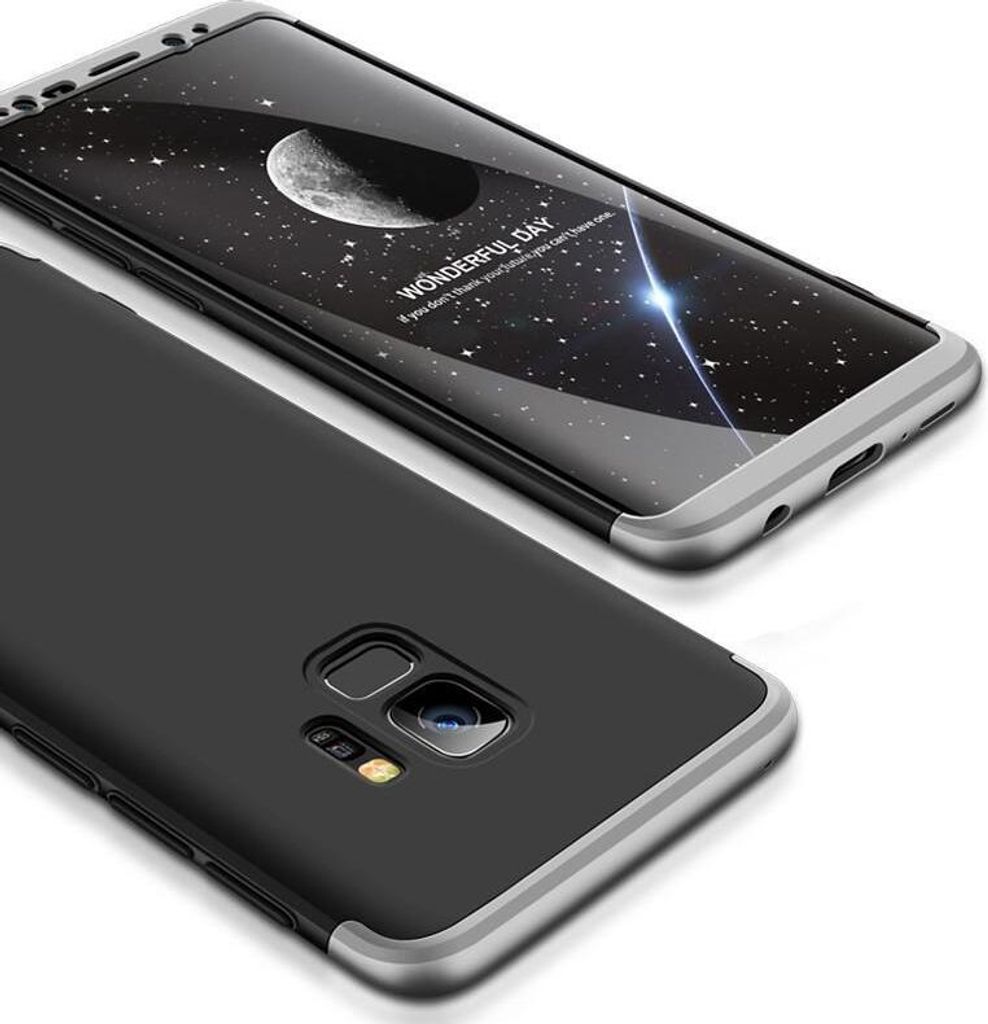 Hülle für Samsung Galaxy S9+ 360 Grad Schutz mit Produktbild 