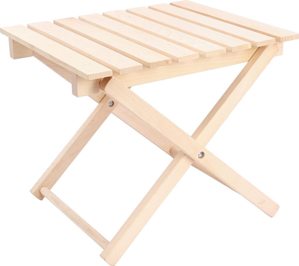 spec-wood - Beistelltisch Holz - DENDRO - Klapptisch klein - Stehtisch klappbar 50x42x42 cm Grilltisch Outdoor - mini Tisch - Gartentisch - Balkont...