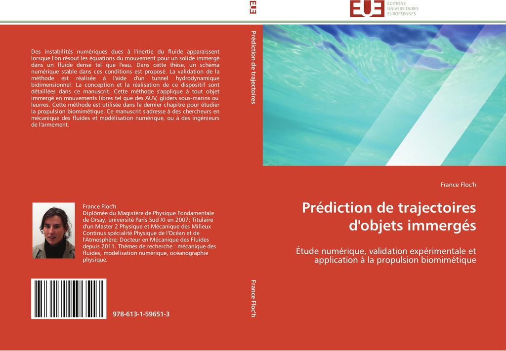 Prédiction de trajectoires d'objets immergés