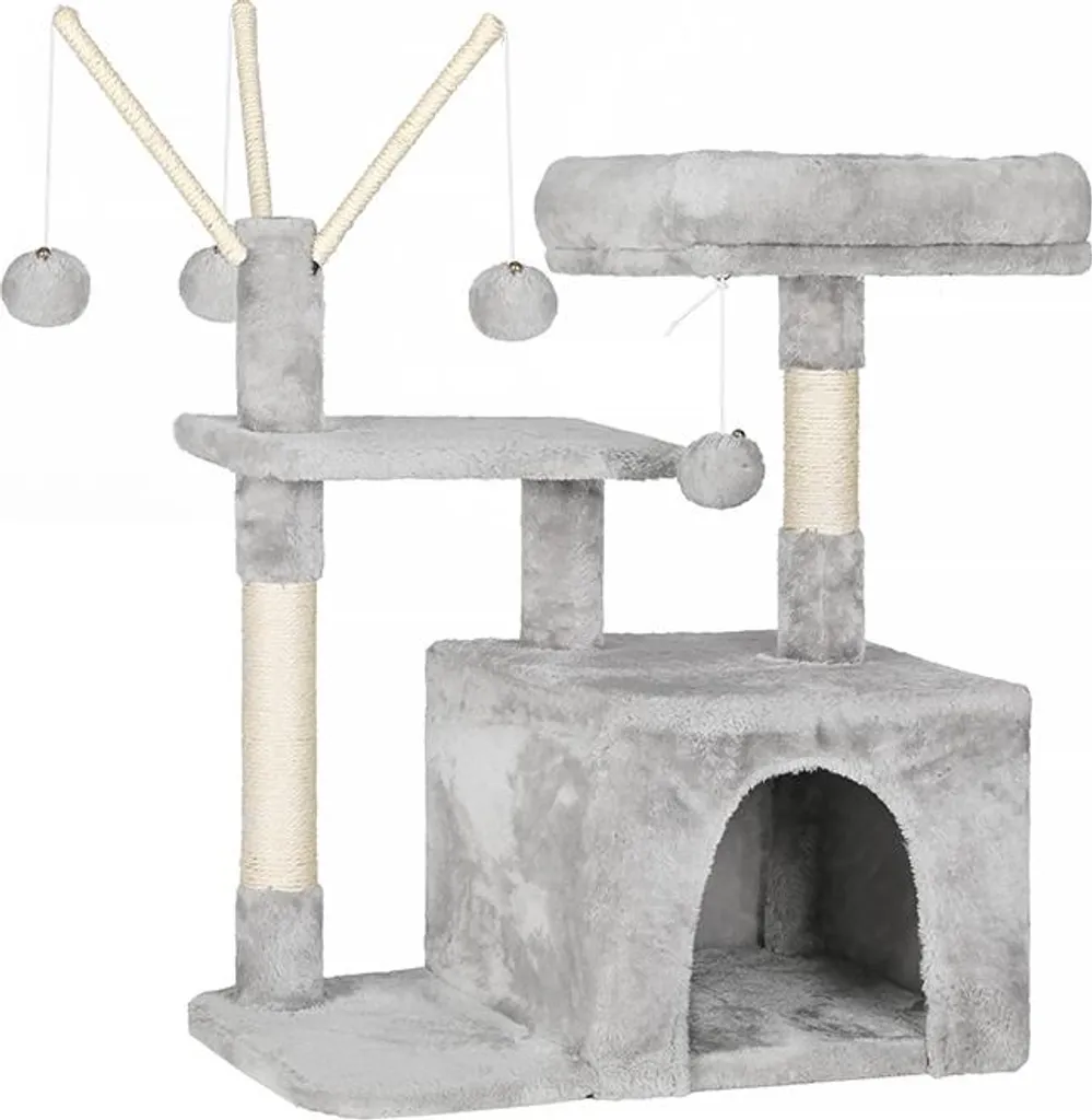 Tiragraffi Gatto 72 cm in Sisal Naturale - Salva Divano e Relax Assoluto