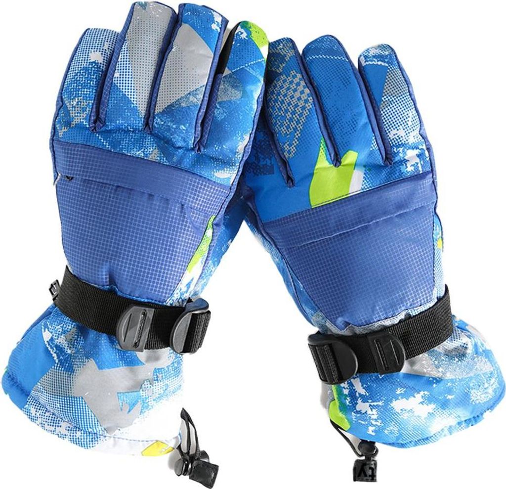 Ski warme dicke Baumwollhandschuhe plus Samt Reiten Motorradhandschuhe winddicht