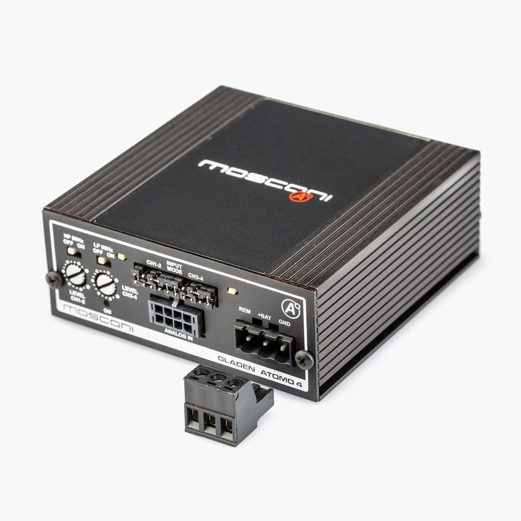 GLADEN MOSCONI ATOMO 4 | Amplificatore a 4 canali Immagine del prodotto 