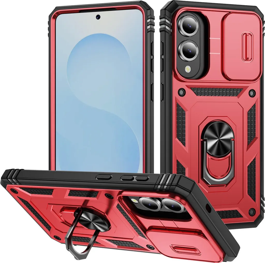 Cover Rossa S25 Edge: Sicurezza per tutta la famiglia