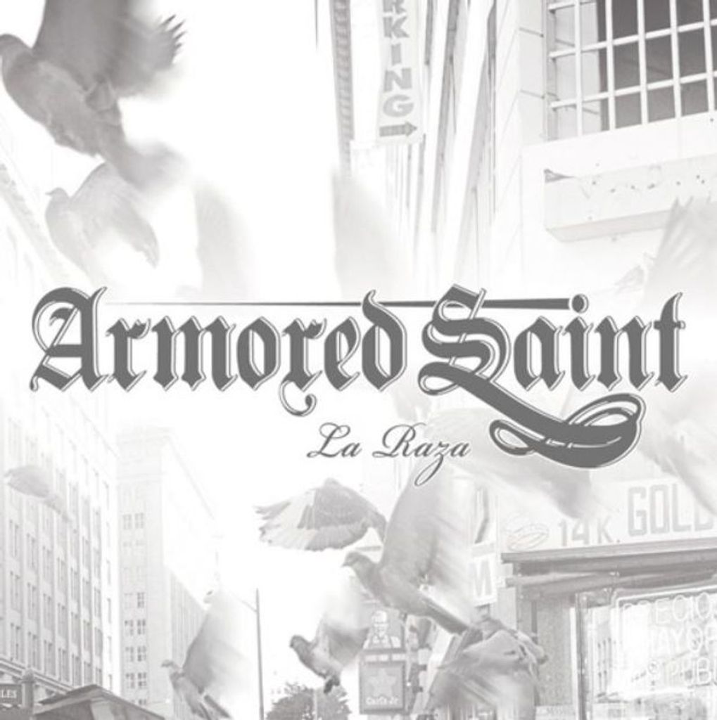 Armored Saint: Armored Saint: La Raza (Reissue) (remastered) (Limited Edition) (White Black Marbled Vinyl) - - (LP / L)