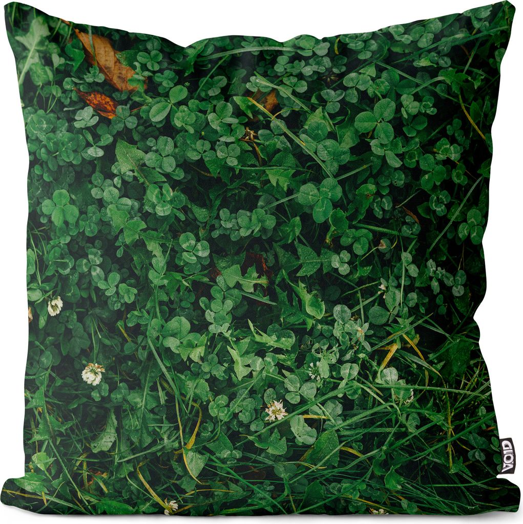 VOID Klee Rasen Pflanzen Grün Kissenbezug Kissenhülle dekoration wasserfest Outdoor Garten Kissen bezug deko