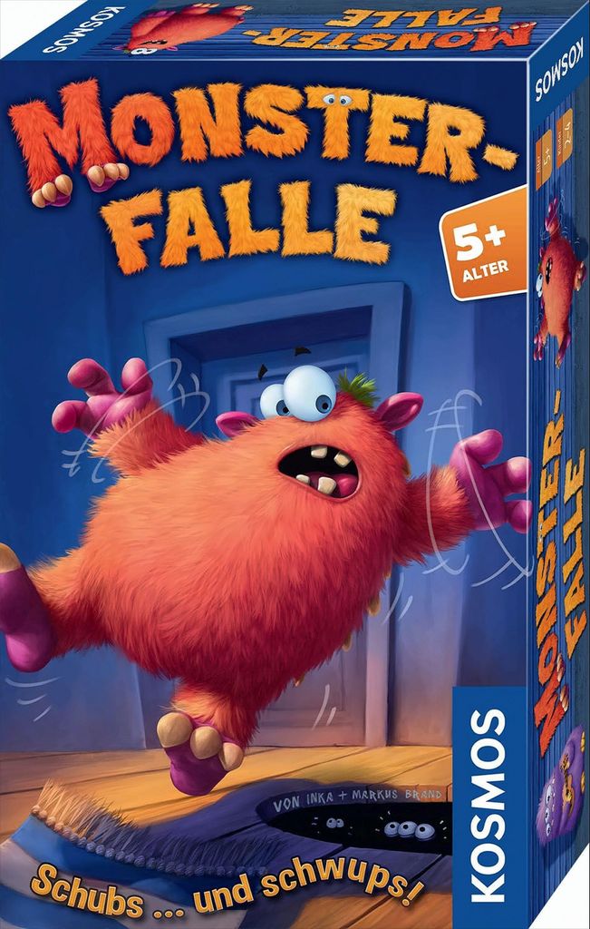 Kosmos Monsterfalle: Schubs ... und schwups!, Brettspiel, Produktbild 