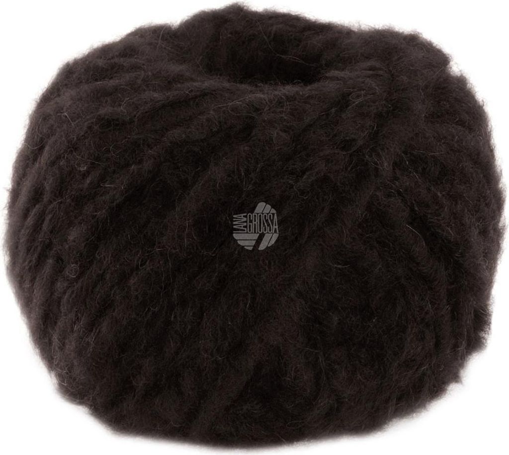 Lana Grossa - Royal Alpaca 0018 schwarzbraun Produktbild 