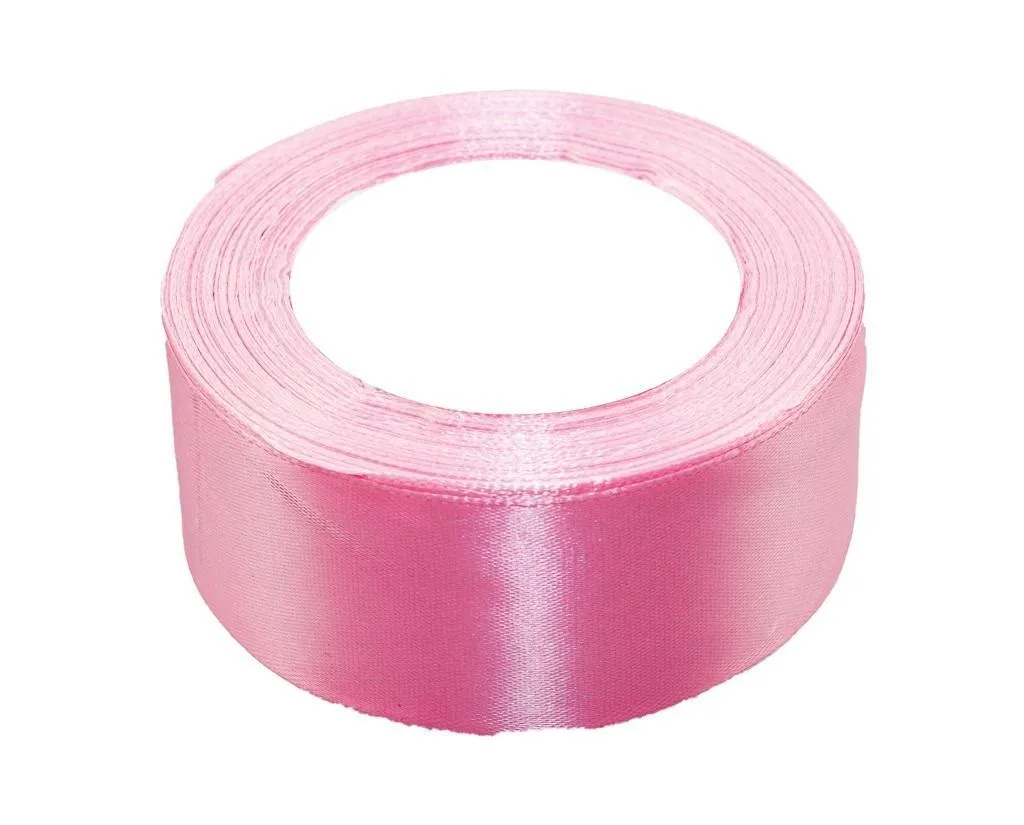 VynyQoo 2 Rotoli da 10mm Largo Nastro Di Raso, Rosso e Oro, 22M Lato