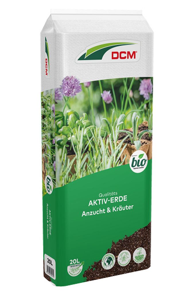Cuxin DCM Aktiv-Erde Anzucht & Kräuter 20 L Anzuchterde Kräutererde
