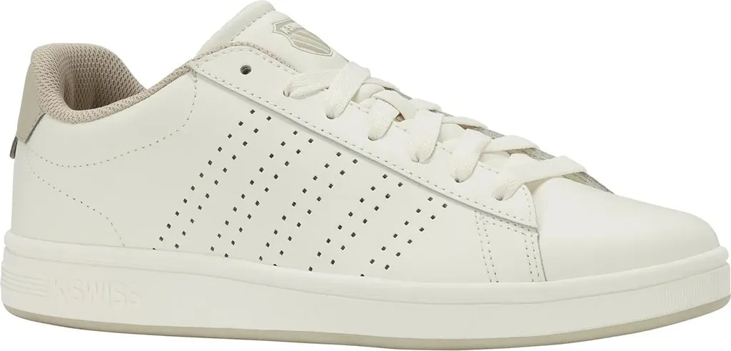Baskets Blanches de Tennis K-SWISS Court Base II pour Homme de Sport