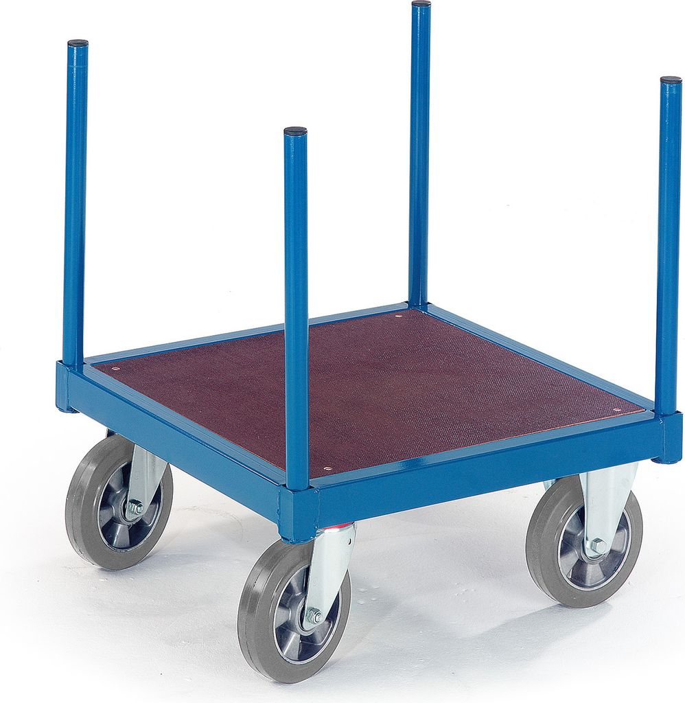 Rollcart Langmaterialroller 1000kg Tragkraft Elastikvollgummi