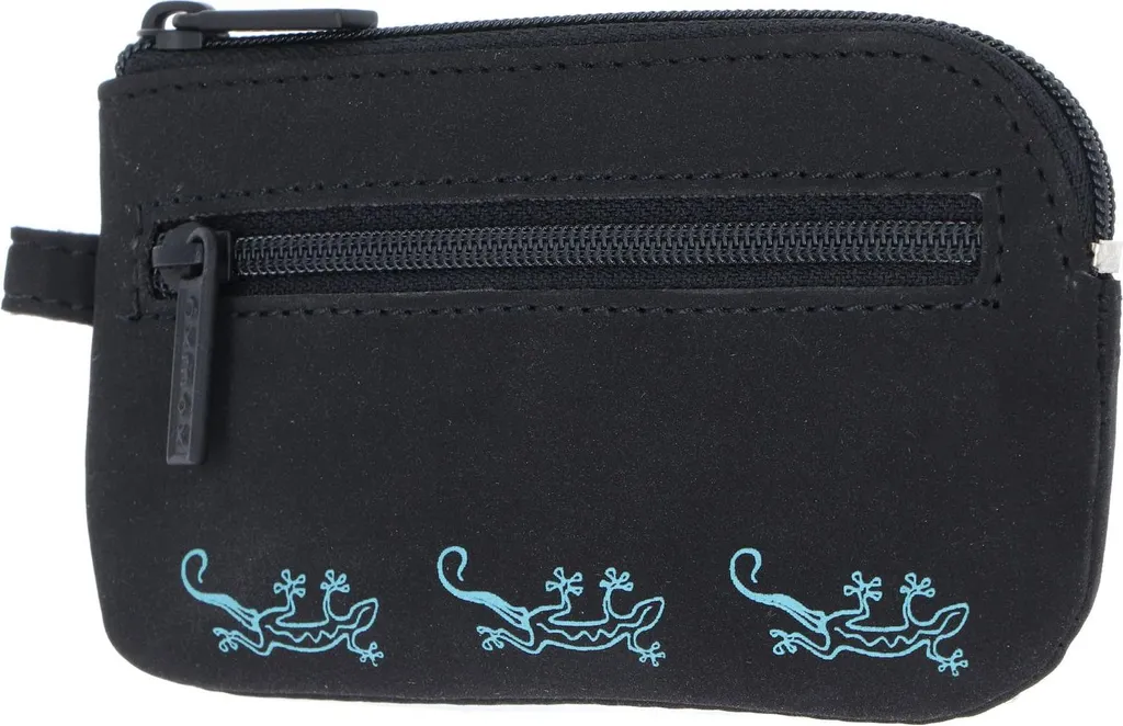 Portachiavi Oxmox Lizard Print Cyan Black - Custodia Chiavi New Cryptan
