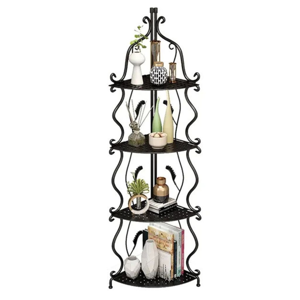 Etagère d'angle élégante 103 cm, support pour fleurs Image du produit 