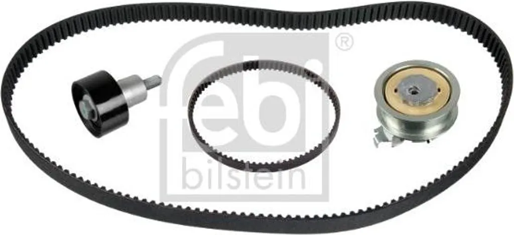 Courroie de distribution dentée Febi 173327 pour Golf 7 Polo 6R et Ibiza