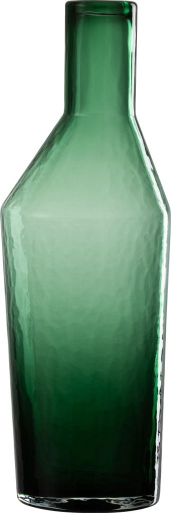 J-Line Flasche Dekorativ Glas Grün Large