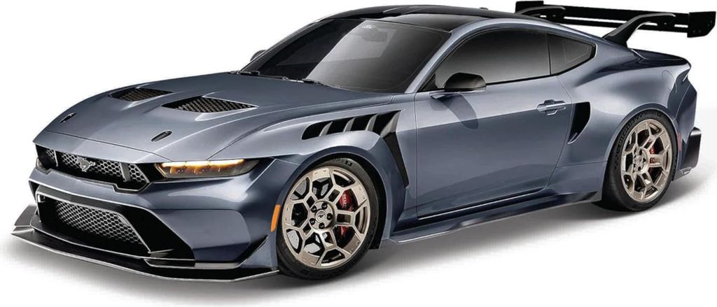 Maisto Ford Mustang GTD 2025 Modellauto 1:18 metallic grau Produktbild 